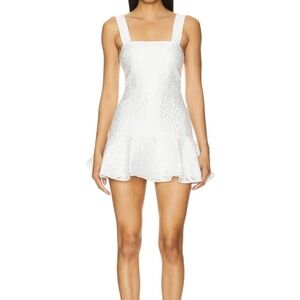 Amanda Uprichard White Mini Dress